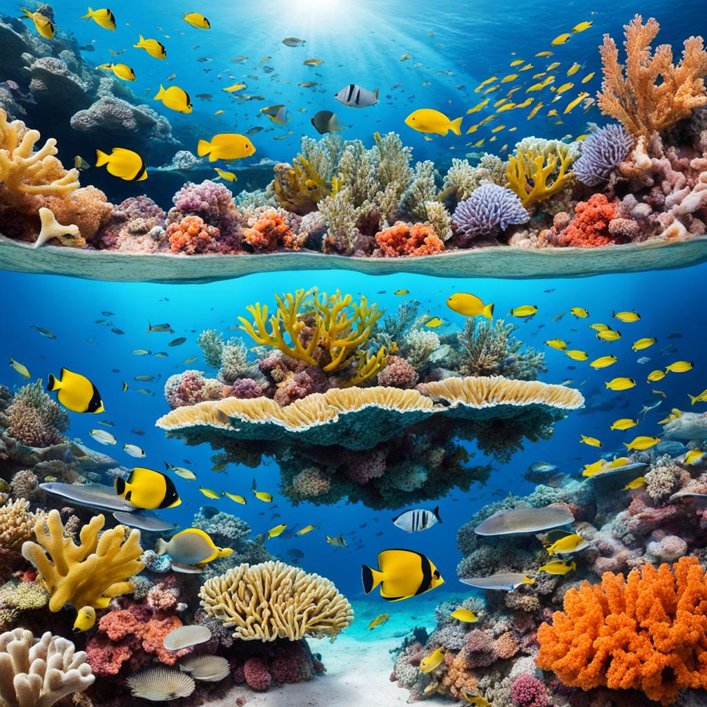 coral reefs